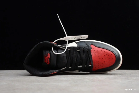Cheap EP 555088-610 Air 555088-610 Retro Bred Toe High 1 Jordan 0523